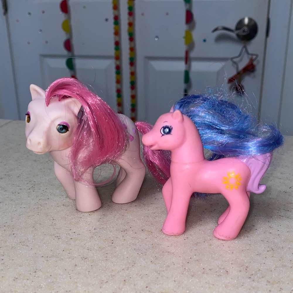 Vintage my little pony pink pony winged pony